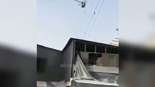 Taliban Hang Man From UH-60 Black Hawk 