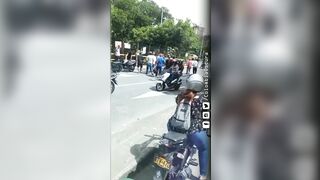 Crowd Beats Man Who Kills Woman