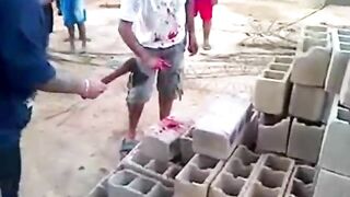 Thief Caught By Thugs While Trying To Steal Motorcycle 