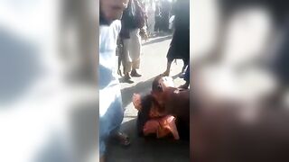 Thief Humiliated By Taliban 