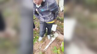 Traffickers Punch A Bullet Hole In Their Victim 