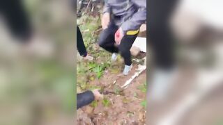 Traffickers Punch A Bullet Hole In Their Victim 