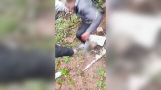 Traffickers Punch A Bullet Hole In Their Victim 
