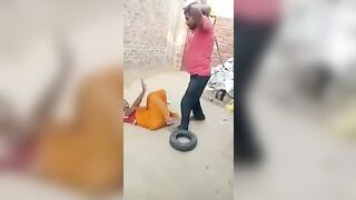 Wife Punished By Husband For Having Affair 