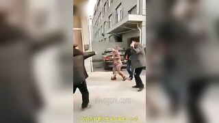 Woman Gets Burned 