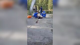Suicidal Woman Falls Off Ferris Wheel 