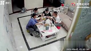 Little Girl Burned When Oil Was Poured Into Pan 