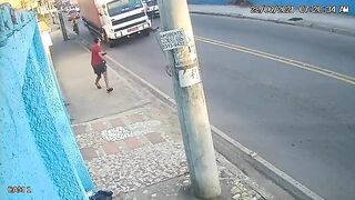 Young Woman Crushed By Truck 