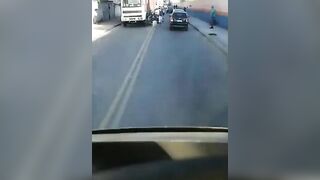 Young Woman Crushed By Truck 