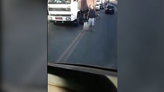 Young Woman Crushed By Truck 