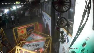 10 Injured After Being Hit By Bus At Bus Stop