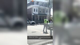 A Pack Of Wild Pit Bulls Attacks A Man In Philadelphia