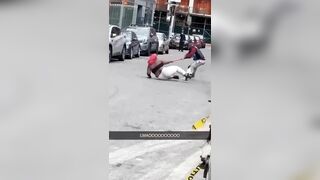 Amazon Driver Attacked By Street Rats