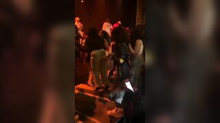 Big Ass Wannabe Rapper Gets Spanked On Stage