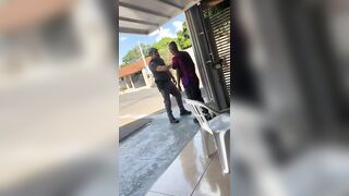 Brazilian Police Brutally Beat Drunk Man