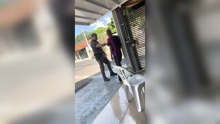 Brazilian Police Brutally Beat Drunk Man