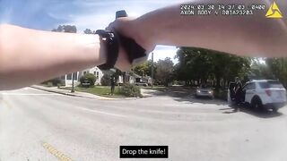 Jacksonville Sheriff's Office Officer Shoots Man With Knife