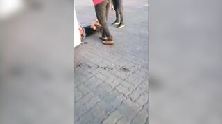 Shit, The Victim's Leg Was Broken.