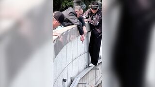 Drowning Woman Rescued In Hilarious Way