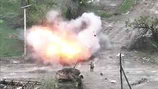 Russian Torso Exploded, Comrades Suffered Cramps