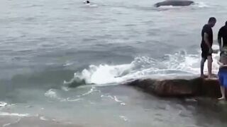 Family Drowns On China Beach