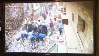 Four Killed After Wall Collapses