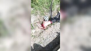 Indonesian Man Beheads Himself On Railway Tracks