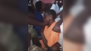 Kenyan Police Beat Up Group Of Young People