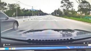 Man On Motorcycle Comes Out Of Nowhere And Pays Price
