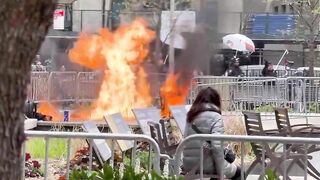 Man Sets Himself On Fire Outside Manhattan Criminal Court