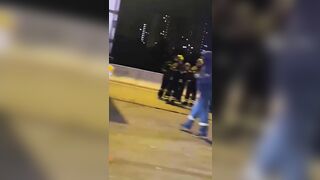 Parking On A Busy Highway Becomes A Disaster