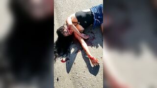Beautiful Girl Takes Her Last Breath