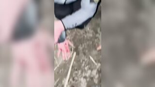 Russian Debt Collector Crushes Finger