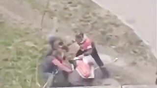 Russians Fight Over Washing Machines