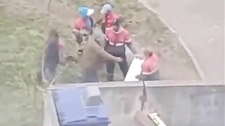 Russians Fight Over Washing Machines