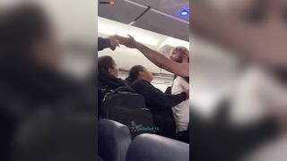 Spirit Airlines Stewardess Nearly Assaulted