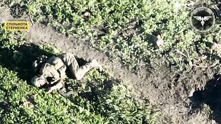 Attack Drone Company Tears Russians Apart