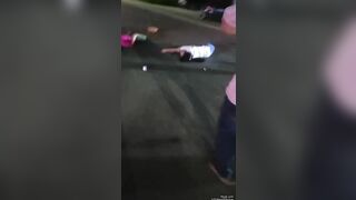 Three Chinese Girls Riding Mopeds Hit By Speeding Car