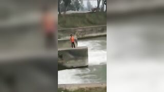 TikTok Idiot Breaks Neck Trying To Make Video