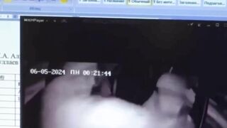 An Unremarkable Russian Policeman Was Stabbed In The Face While Driving