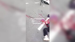 Woman Crushed Like A Watermelon