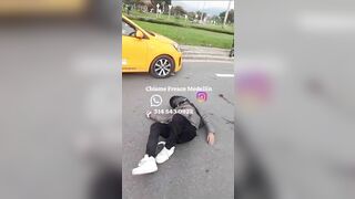 Woman Crushed Like A Watermelon