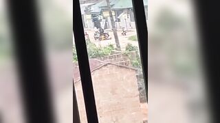 The Opponent In Yellow Shirt Was Shot In The Head