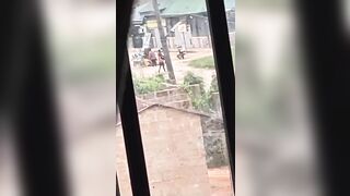 The Opponent In Yellow Shirt Was Shot In The Head