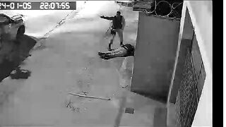 (Clean Video) Policeman Executed In Belo Horizonte
