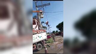 [Accident And Consequences] Worker Electrocuted To Death In Rio