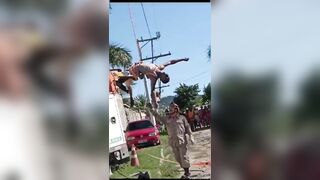 [Accident And Consequences] Worker Electrocuted To Death In Rio