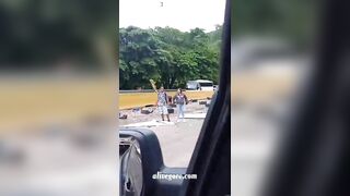 Fish Truck Overturns, Killing 4 People. Venezuela 