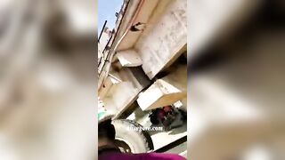 A Man Fell From A Bridge, Crushing Two Men To Death