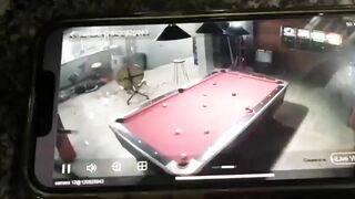 Two Murderers Interrupted A Game In A Pool Room